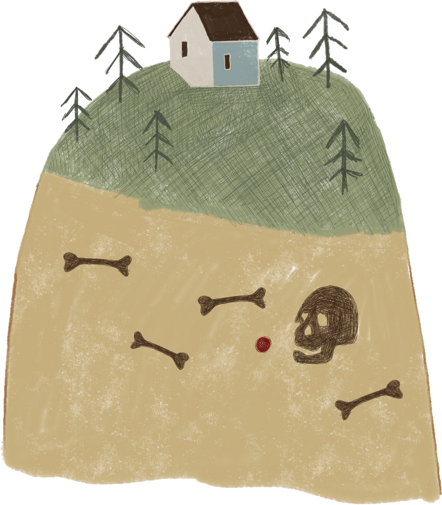 Лес у Сцяпянцы і лецішча Цанавы