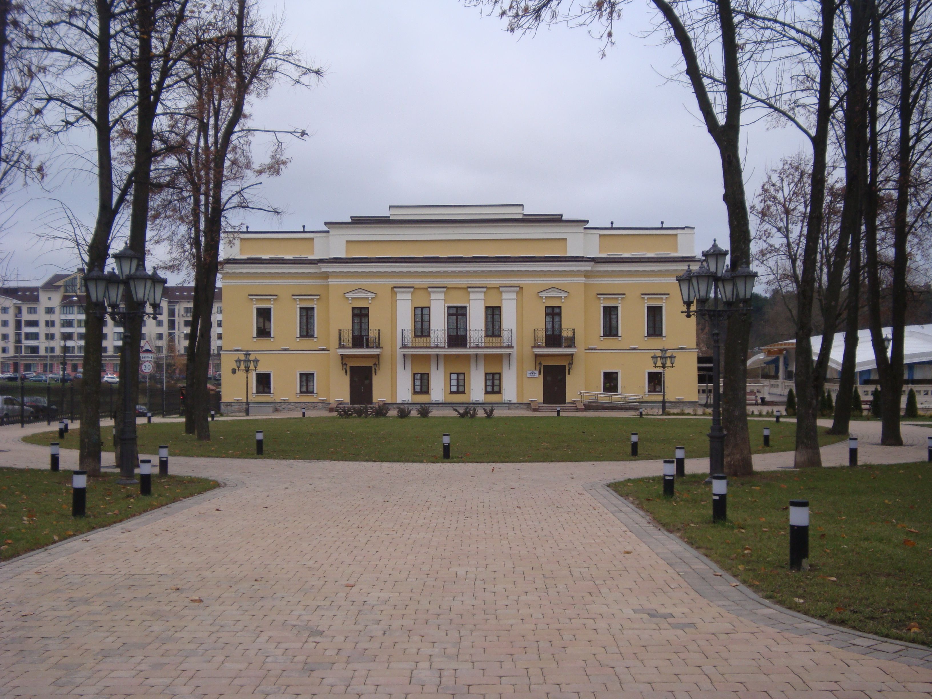 Былая сядзіба Ваньковічаў у Сляпянцы